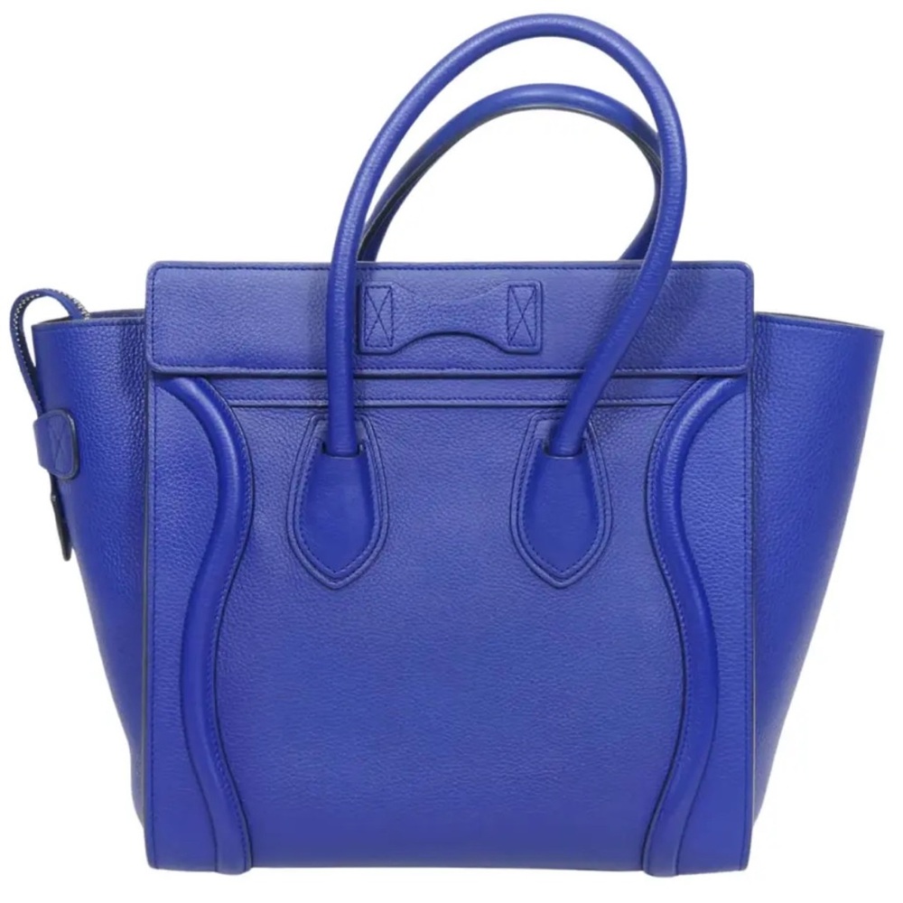 CELINE Tote Handbag Cobalt Blue - Picture 2 of 14